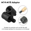 Bestgle 2Pcs M10 Male Thread to M14 Female Thread Adapter