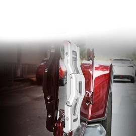 Door Hinge Step, Heavy Aluminum Alloy Door Hinge Step, Foot Pedal Hinge Step for 2007 2021 JK JKU JL JLU (Silver)