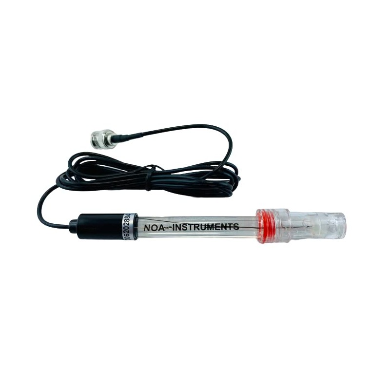 NOA-INSTRUMENTS pH gel electrode with BNC connector, transparent
