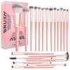 Brochas de Maquillaje Profesional 20 Piezas Set de Brochas Maquillaje