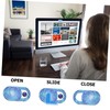 KICHOUSE 3pcs Webcam Cover Ultra-Thin Camera Shield for Laptop Tablet