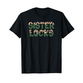 Sisterlocks Leopard Pattern Locs T-Shirt