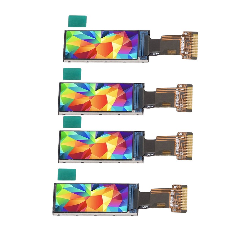 4PCS 0.96in TFT Color Screen SPI Interface ST7735S Drive IPS