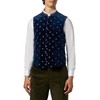 Stockerpoint Men's Vittorio Costume Vest, indigo