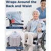 Wheelchair Lateral Support wheelchair back side support guards cushion for