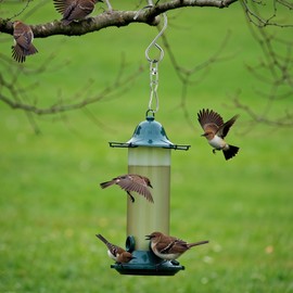 MBAIYO 20-Pack Swivel Hooks Clips, 360 Degree Wind Spinners Swivel Hooks Clips for Hanging Wind Spinners Wind Chime Parts Crystal Twisters Garden Bells Party Supply Suncatcher Supplies