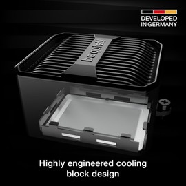 be quiet! Silent Loop 3 240mm CPU AIO Liquid Cooler | 2 Silent Wings 4 120mm PWM High-Speed Fans | Quiet Performance | 6-Pole Motor | Discreet ARGB Lighting | Refillable | Black | BW024