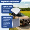 Engine Air Filter & Cabin Air Filter Combo Kit Compatible