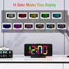 CHEREEKI Alarm Clock, Alarm Clocks Bedside Mains Powered with Night
