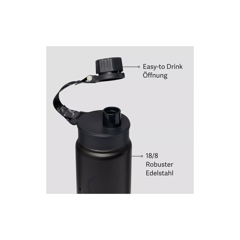 satch Drinking Bottle Made of Stainless Steel, BPA-Free, 0.5 L,