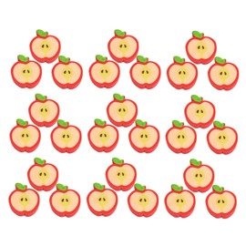 DOITOOL 100pcs Cute Apple Shaped Erasers for Fun Stationery for School Supplies Bright Colors for Students Safe and Reliable Erasers for Writing and Drawing Activities