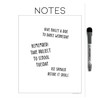 Dry Erase Whiteboard Vinyl Sticker Decal for Notes & Reminders