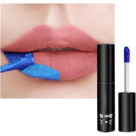 Tinte Labial Despegable, Lápiz Labial Líquido Mate, Brillo Labial Nude, Tinte Labial Resistente Al Agua De Larga Duración, Taza Antiadherente, Lápiz Labial Despegable, Maquillaje De Labios Para Mujeres Y Niñas (6#, Lip)