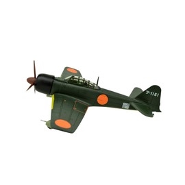 TANG DYNASTY(TM 1:72 A6M3 Zero Fighter Metal Plane Model, World War II Japanese Navy 1942, Military Airplane Model,Diecast Plane,for Collecting and Gift