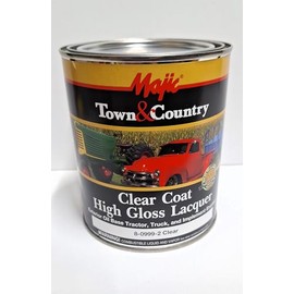 1 Quart Clear Coat High Gloss Lacquer for Tractor, Truck, Car, Implements, Automotive