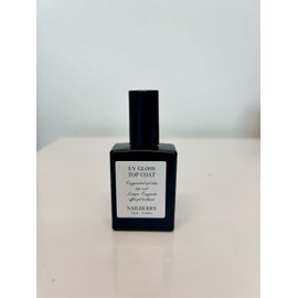 Nailberry UV Gloss Top Coat | Gel-Like Finish Nail Top Coat | Fast Drying Without UV or LED Lamps | Chip-Resistant, Oxygenated Gloss Top Coat | Vegan | Certified Halal & Cruelty Free | 25-Free | 15 ml