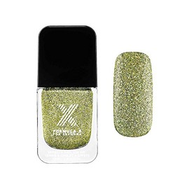 Nail Polish Brilliants Formula X for Sephora 0.4 Oz Light Me up Edison - Lemon-lime Iridescent Glitter