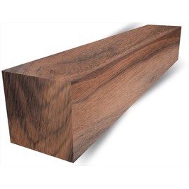 1 Bolivian Rosewood Lumber Blank 3x3x12 for Woodturning and Woodworking DIY Projects