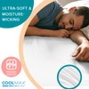 Comfort Spaces Coolmax Moisture Wicking Sheet Set Soft, Fade Resistant,