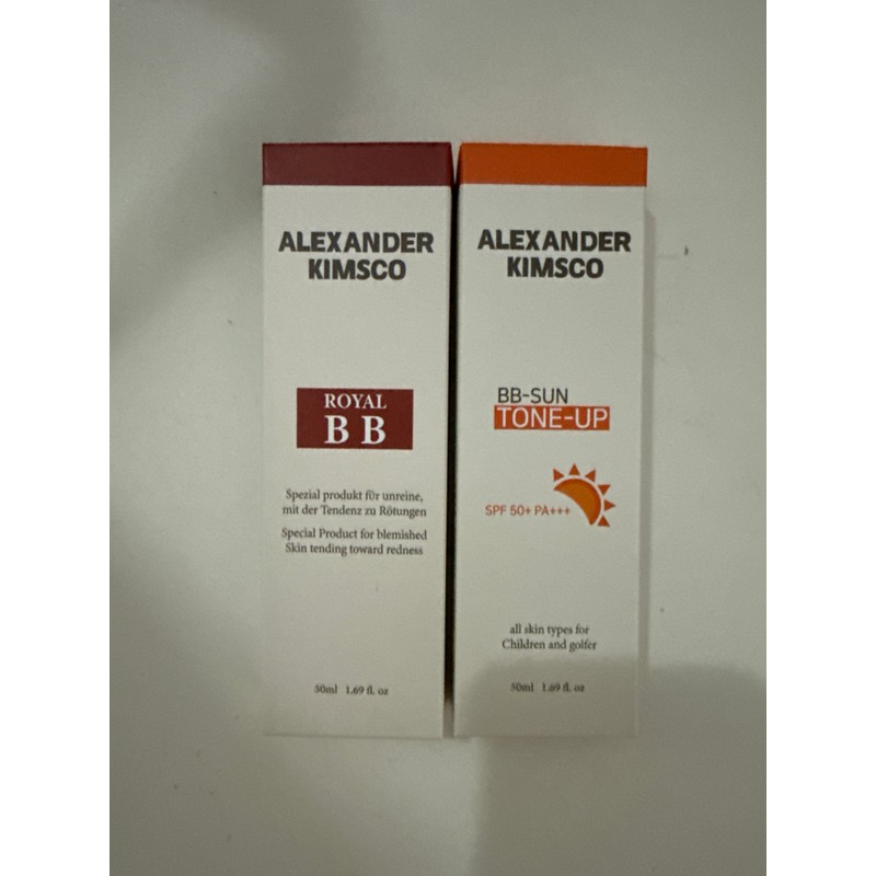 Alexander Kimsco BB sun cream package renewal / 알렉산더킴스코 비비