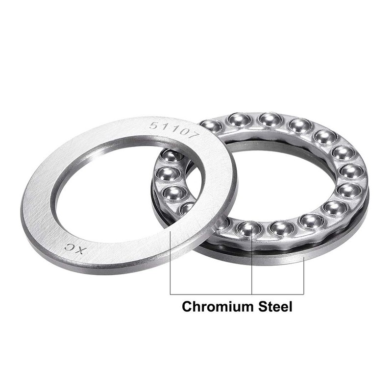 sourcing map 51107 Axial Ball Bearing 35mm x 52mm x