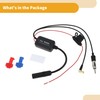 Partuto 1 Set Universal Hidden Windshield Signal Antenna Car Truck