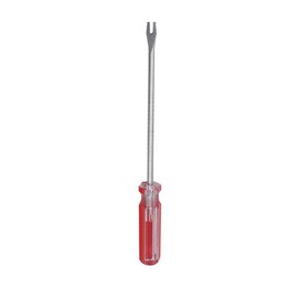 6 Inches U Tip Nail Puller Remover Tack Lifter Rivet Nail Staple Screwdriver Puller Staple Remover Bearing Screw Puller Tool for Woodworking, Furniture (Red)