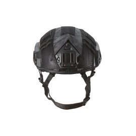 Lancer Tactical ABS Maritime Airsoft Helmet with Helmet Cover (Black, X-Large)
