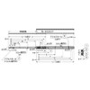 sugatune工業 Accuride Slide Rail C2421 °C2421 – 25 