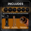 Smokeshow Cocktail Smoker Bundle with Kitchen Torch, Six Flavors of