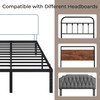 Yaheetech 14 Inch Tall Metal Bed Frame Queen Platform Bed
