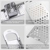 GmeDhc Spätzle Slicer with Slotted Spoon - Stainless Steel Spaetzle