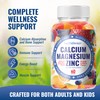 NutraPep Calcium Magnesium Zinc Supplement Gummies - with Vitamin D3
