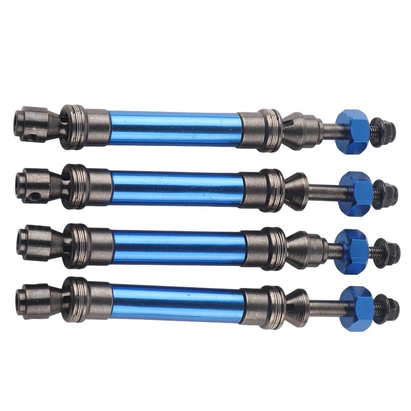 4Pcs CVD Front Rear Drive Shaft Metal Transmission Axle for