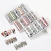 DANNEASY 30 Rolls Nail Art Foil Transfer, Landscape Painting Nail