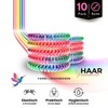 Specora - Spiral Haargummi 10er Pack - 5cm TPU bunt