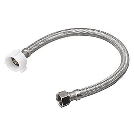 B and K Industries 496-103 3/8" X 7/8" X 12" Braided Stainless Steel Toilet Supply Line