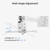 iSinbox Project Mount, Mini Projector Stand White Universal Ceiling Mount