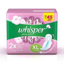 Whisper Ultra Soft XL - 6 Pads (284 mm)