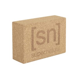 super.natural Yoga Block 9" x 6" x 3" Karana Block Cork