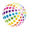 Intex Jumbo Inflatable Ball with Colorful Dot Pattern, Multi, 42"