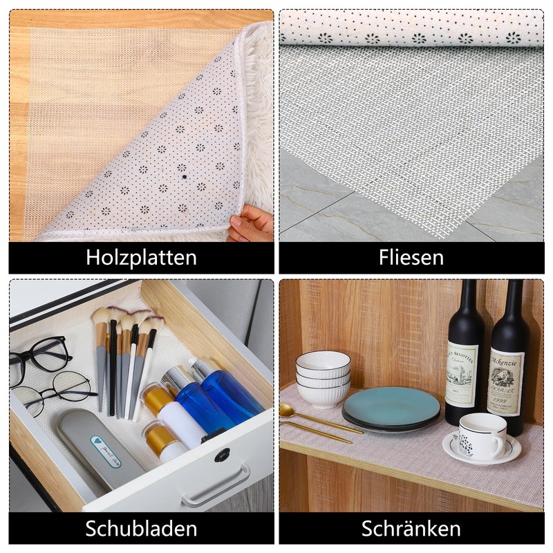 Non-Slip Mat, 50 x 80 cm, Non-Slip Underlay, Carpet, Non-Slip