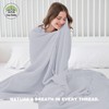 Cosy Family 4 Layer Muslin Bed Blanket - Breathable and