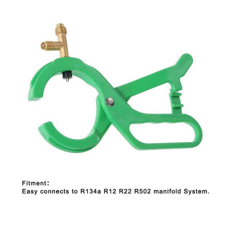 gohantee R134A Can Tap, 2-in-1 Side Punch AC Bottle Opener
