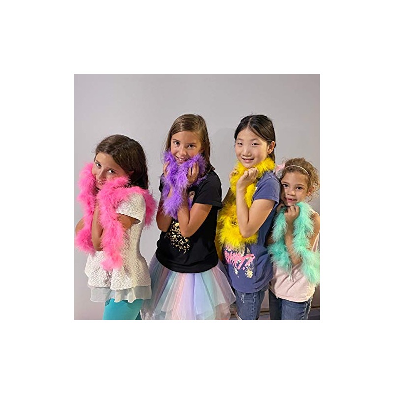 Full Marabou Feather Boa - 2 Yards - Light Pink