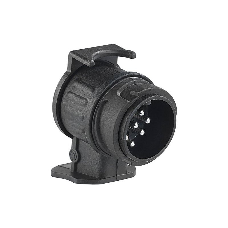 Hillfield Adapter for Car and Trailer 13–Pin to 7–Pin Adaptor/Towing