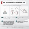 Joyway TSA Approved Luggage Lock, 3 Digit Combination Cable Lock