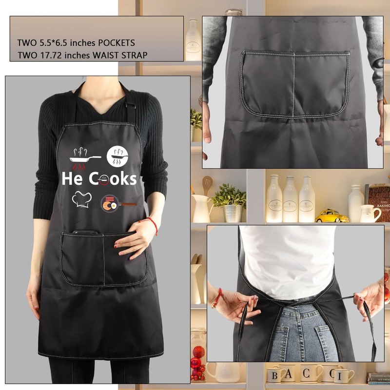 BNQL Couples Matching Gifts He Cooks She Eats Funny Couples
