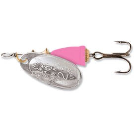 Blue Fox Classic Vibrax 04 Painted 3/8 (Silver/Hot Pink , Size- 2.88)