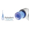 Rotadent Procare Contour Flat Hollow Brush Head For Procare Toothbrush